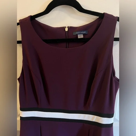 Plum colored dress - Tommy Hilfiger - size 12 - Picture 2 of 4